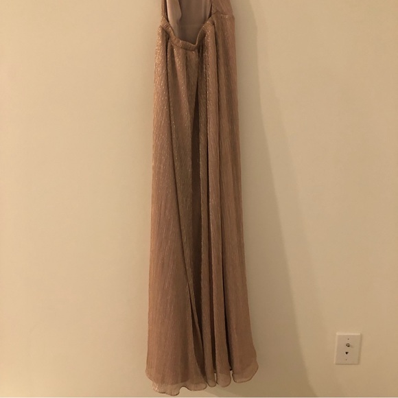 Show Me Your Mumu Magic Mauve Glitter Halter Dress - Picture 8 of 9